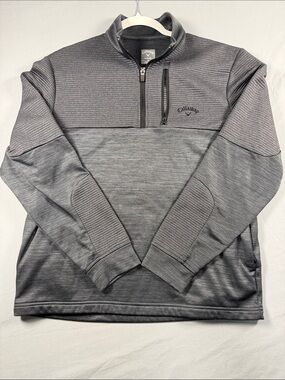 Callaway Men's Charcoal Gray Half-Zip Performance Pullover